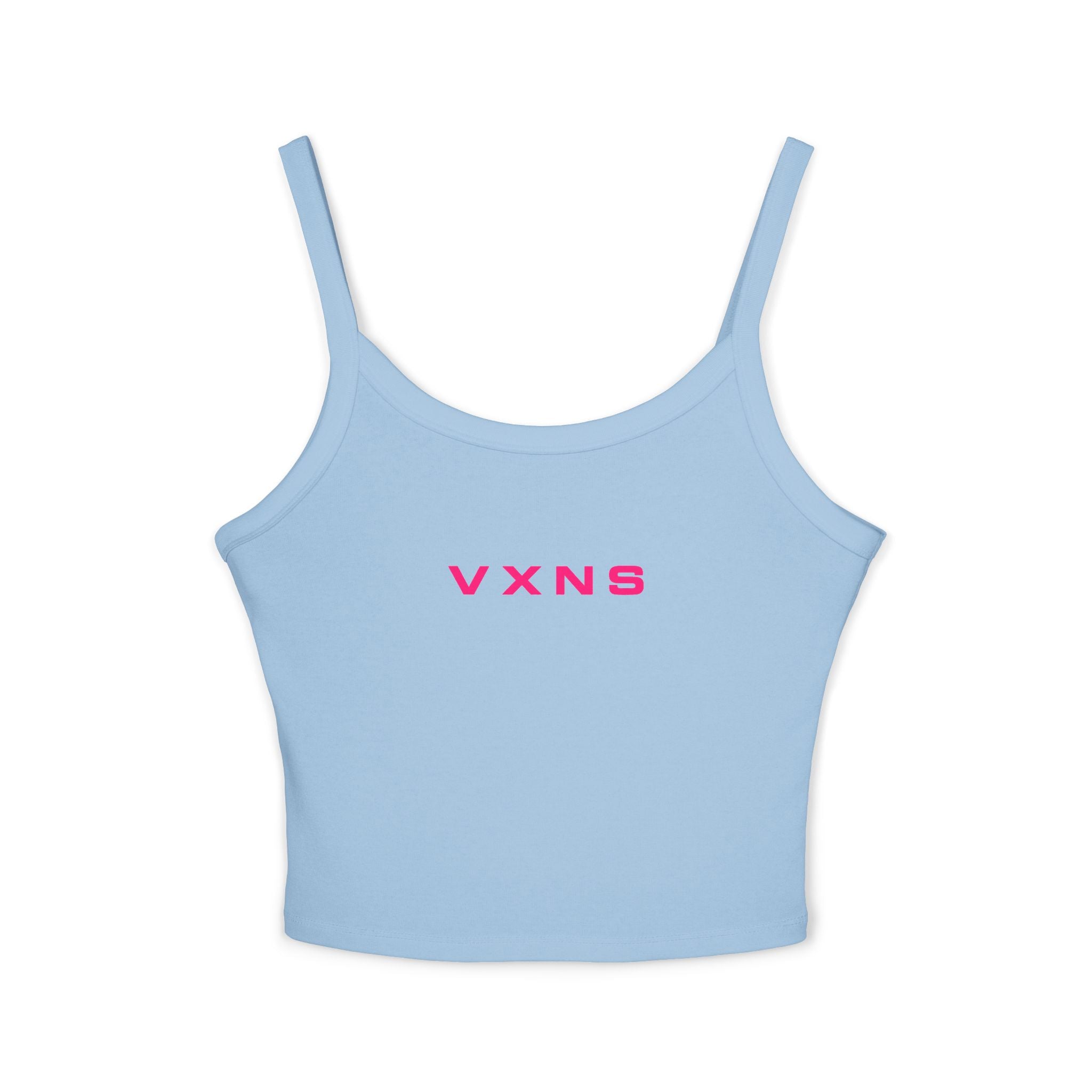 VXNS Pink Logo Spaghetti Strap Tank Top