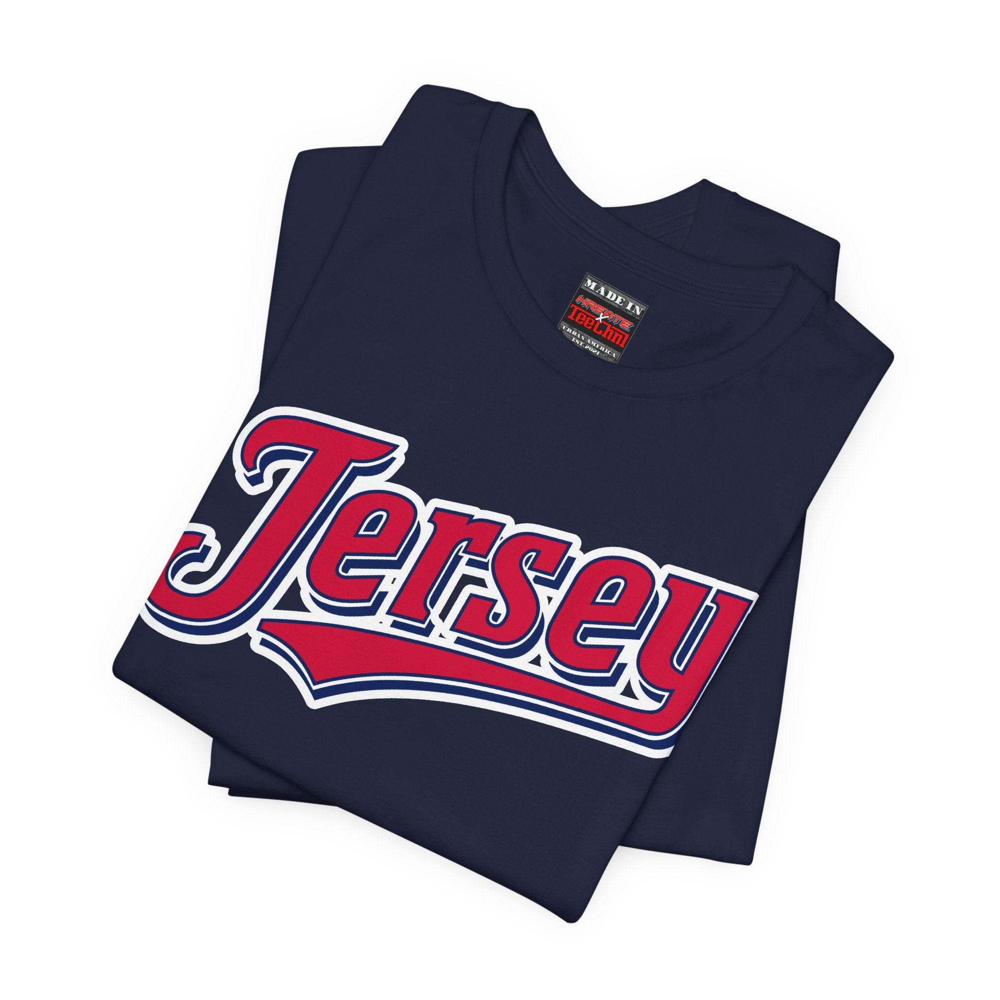 Jersey Series Retro Script Tee