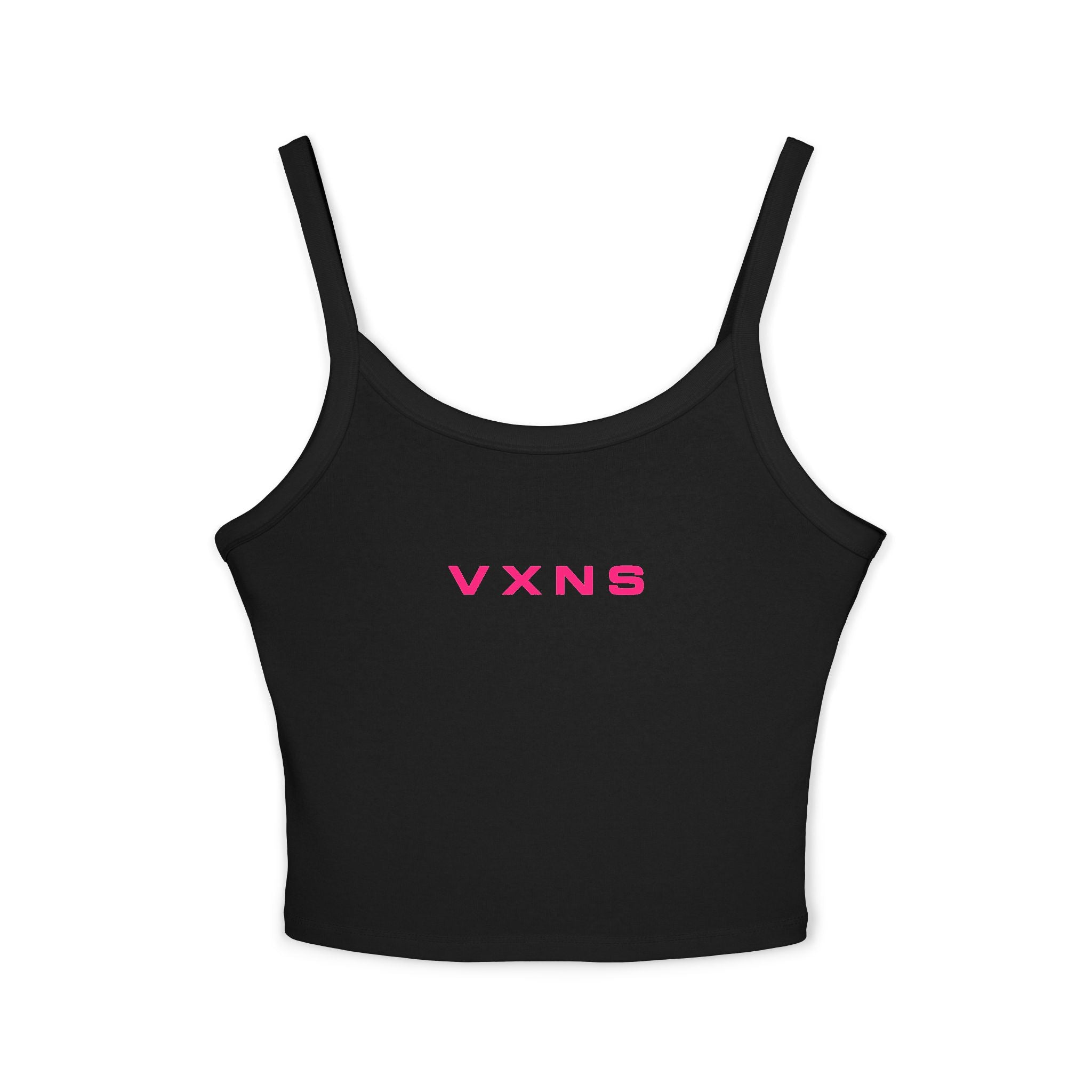 VXNS Pink Logo Spaghetti Strap Tank Top