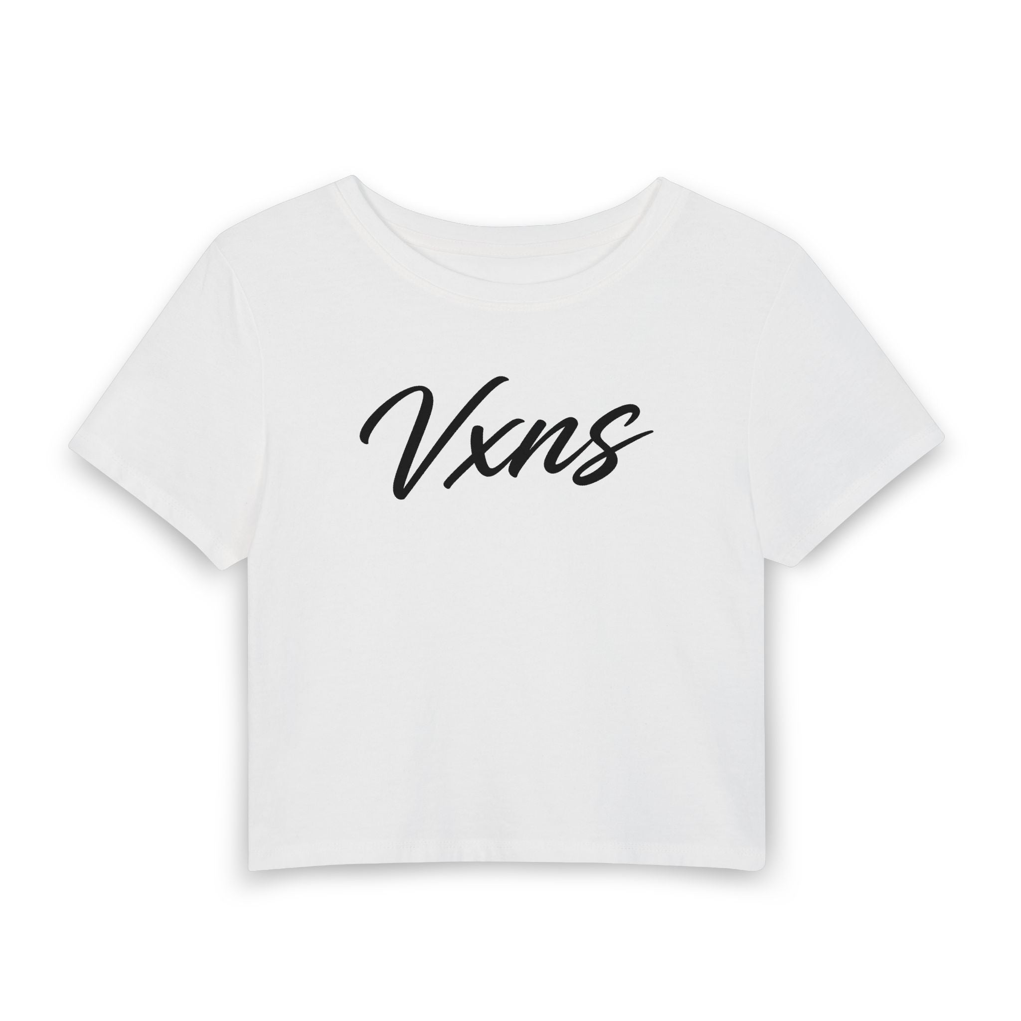 VXNS Script Crop Tee