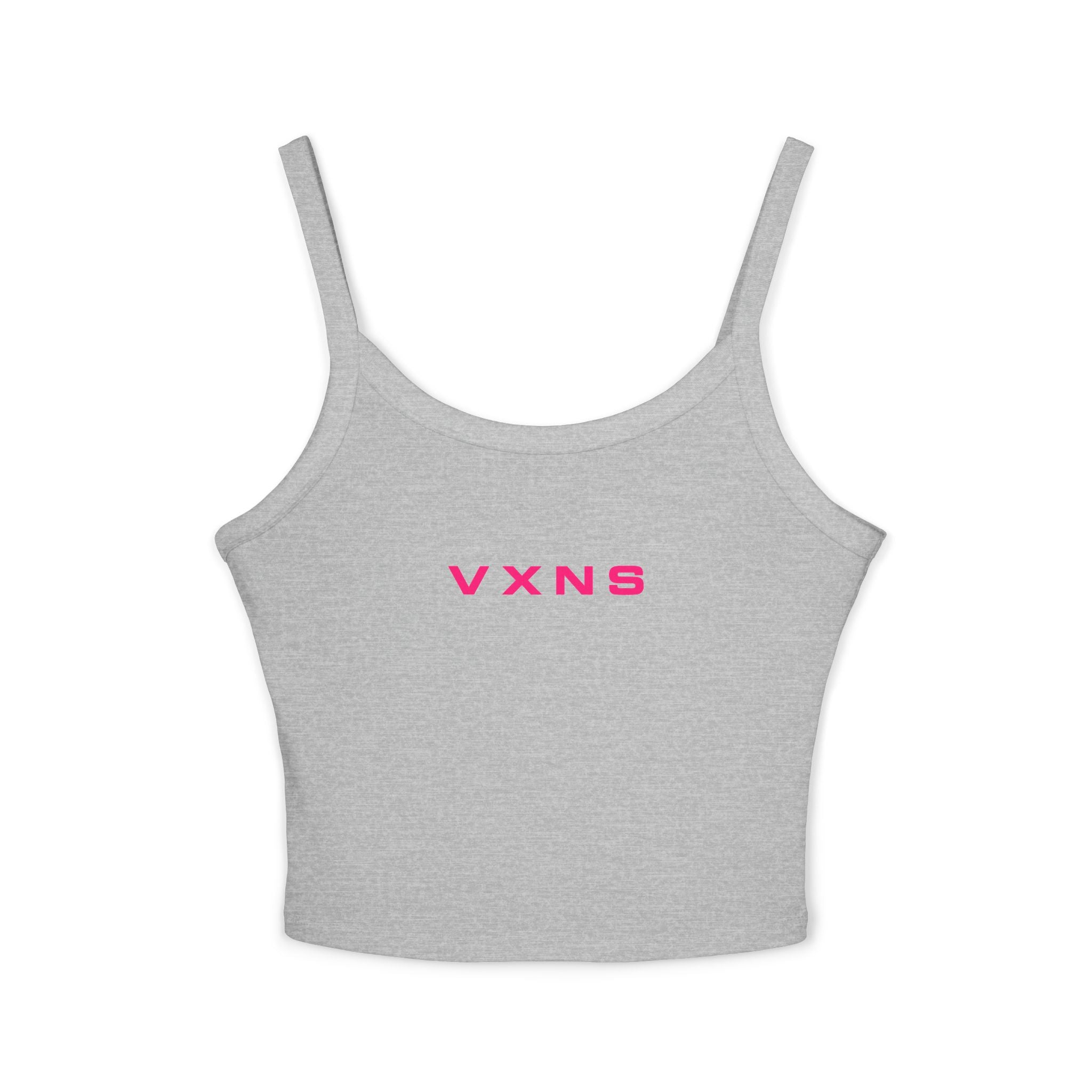 VXNS Pink Logo Spaghetti Strap Tank Top