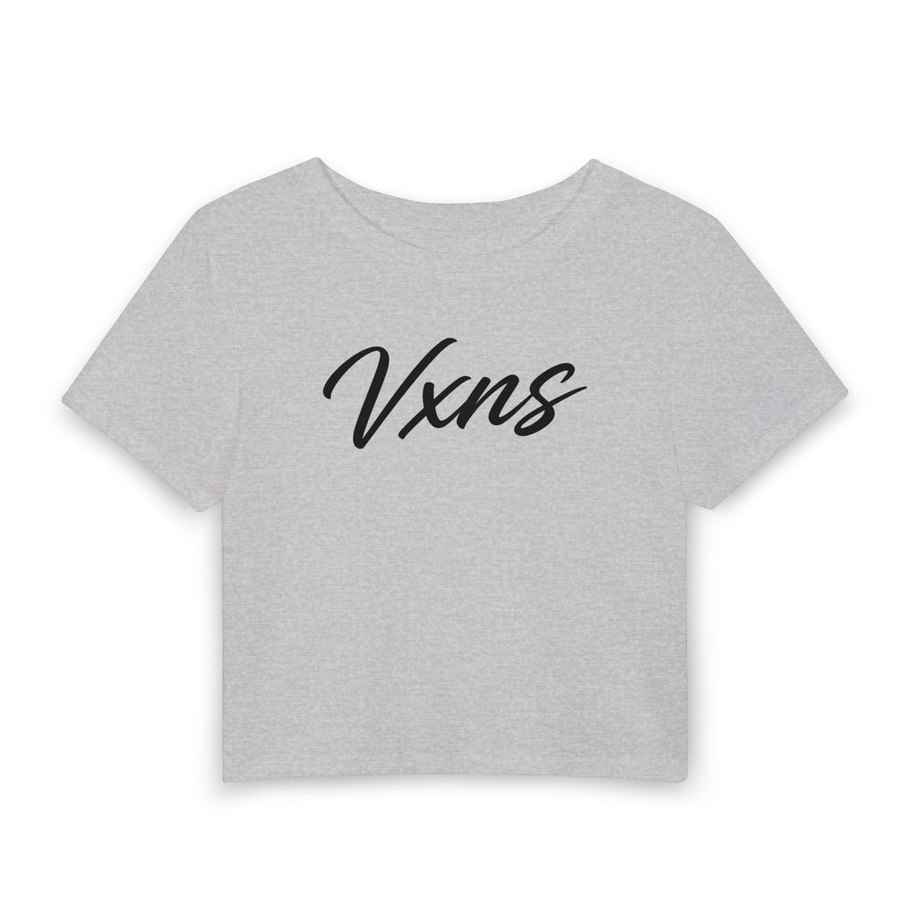 VXNS Script Crop Tee