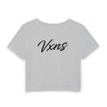 VXNS Script Crop Tee