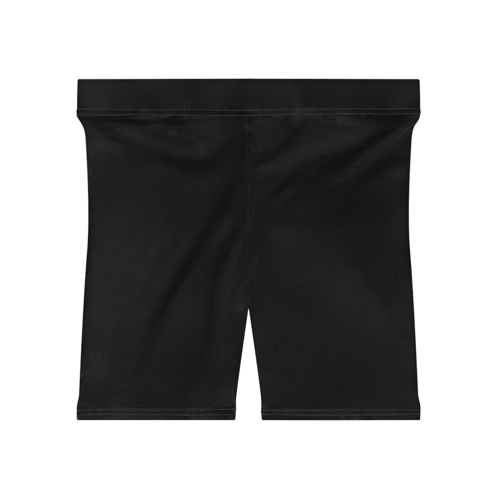 VXNS Black Women's Biker Shorts
